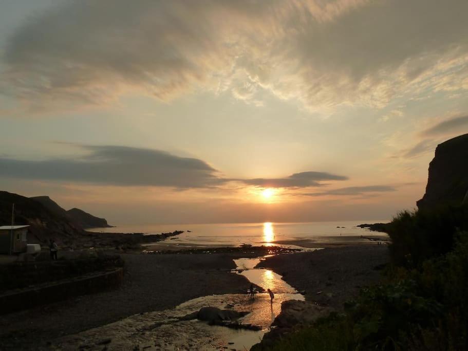 Kiberick Cottage At Crackington Haven, Near Bude And Boscastle, Cornwall المظهر الخارجي الصورة